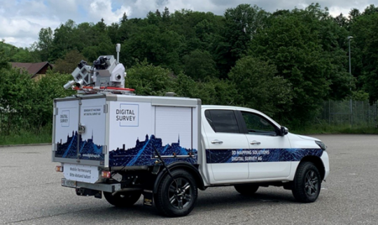 Cartographie mobile 3D à Evilard et Macolin