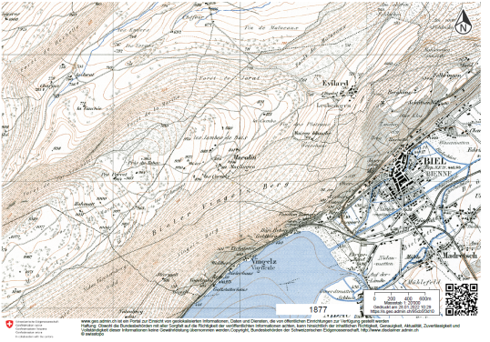 Carte Dufour